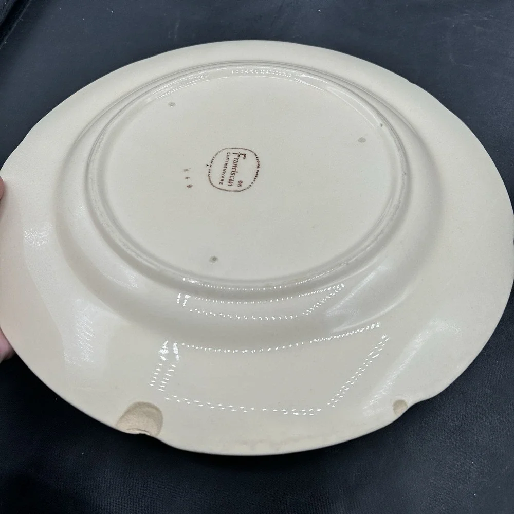 Vintage Franciscan Apple Dinner Plate 10.75